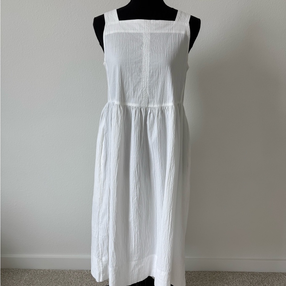 Everlane White Midi Dress
